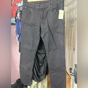 Lucky Brand Black Straight Jeans